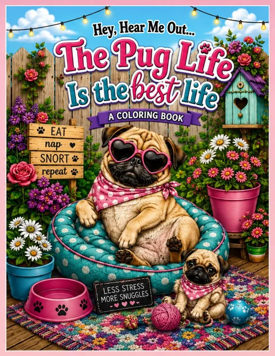 Okay, Hear Me Out ... The Pug Life is the Best Life — front cover