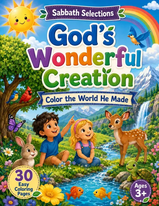 Sabbath Selections : Kids Edition: God's Wonderful Creation — front cover