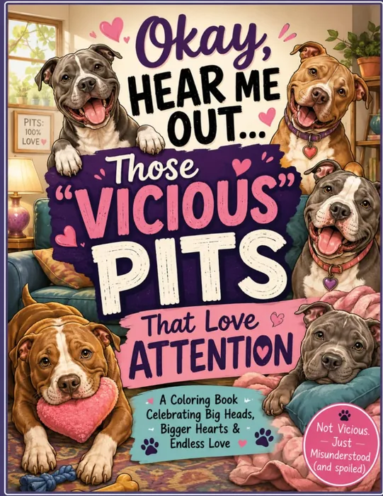 Okay, Hear Me Out... Those "vicious" Pits that Love Attention" — front cover