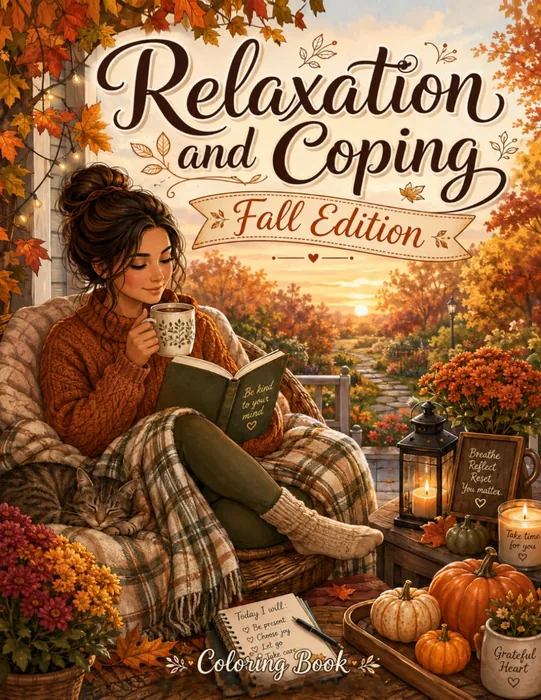 Relaxing & Coping: Fall Edition — front cover