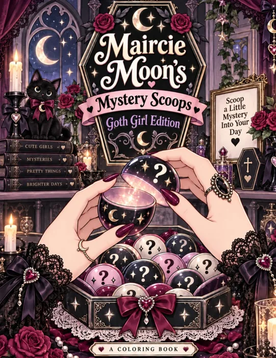 Maircie Moon's Mystery Scoops: Goth Girl Edition — front cover