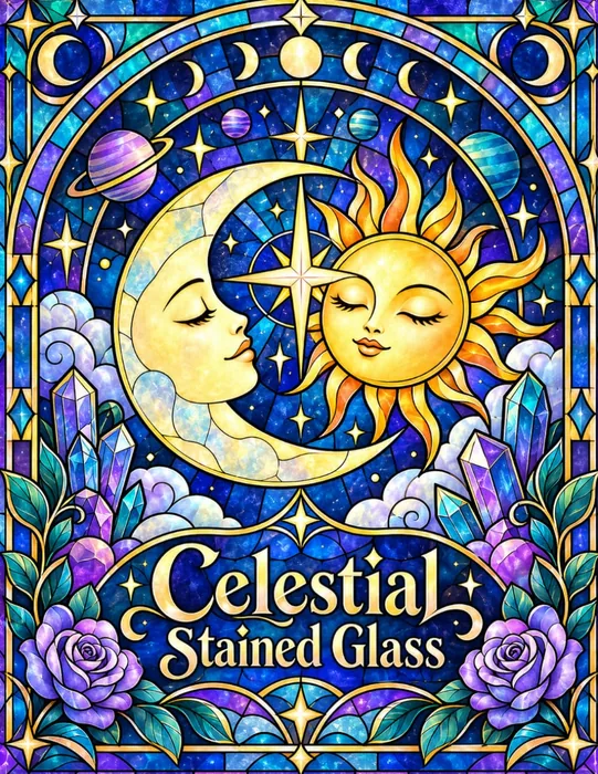 Celestial Stained Glass — front cover