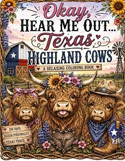 Okay, Hear Me Out... Texas Highland Cows cover