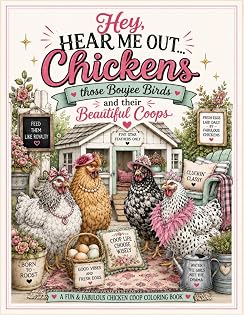 Hey, Hear Me Out.... Chickens: Those Boujee Birds and their Beautiful Coops cover