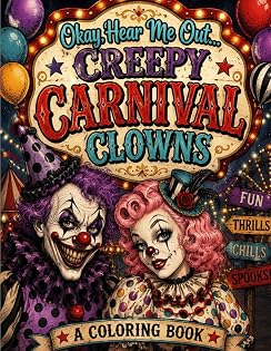 Okay, Hear Me Out ... Creepy Carnival Clowns cover