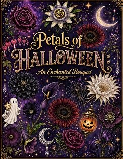 Petals Of Halloween: An Enchanted Bouquet cover