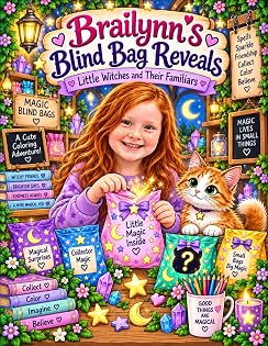 Brailynn's Blind Bag Reveals: Witches and their Familiars cover