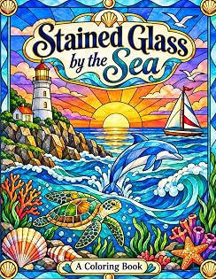 Stained Glass By The Sea cover