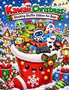 Kawaii Christmas: Stocking Stuffer Edition for Boys cover